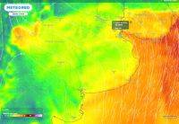 Tormentas, viento sur y baja de temperatura: el combo del finde