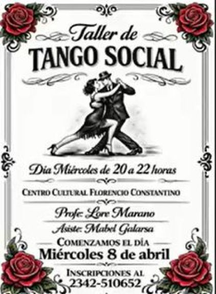 El tango se abre a todas las edades con talleres municipales en Bragado