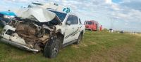 Un conductor de Bragado protagonizó un grave accidente en la Ruta 14