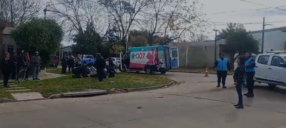 Fuerte accidente de tránsito se registró hace minutos en la intersección de Moreno y España