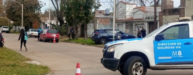 Fuerte accidente de tránsito se registró hace minutos en la intersección de Moreno y España
