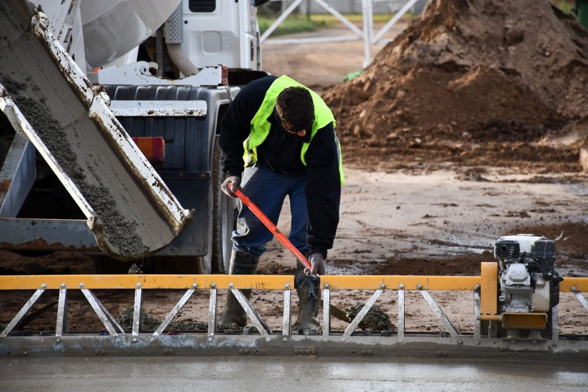 Finalizó la primera etapa del plan de pavimentación en calle Ibarguren