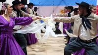 La peña "Raíces Bailando" brilló en la selectiva para la Fiesta del Caballo