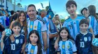 Bragadenses presentes en el banderazo de la Selección Argentina en Miami
