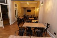 "Hemos hecho renovaciones en la sede que tiene el club en calle Pellegrini"