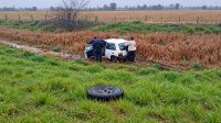 Un auto despistó tras perder una rueda: sus cuatro ocupantes resultaron ilesos
