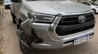 Tres vehículos protagonizaron un choque en cadena en Bragado