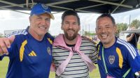 Un bragadense se fotografió con Lionel Messi durante la Messi Cup en Miami.