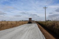 Barenghi anunció nuevas etapas de pavimentación y mejoras en caminos rurales