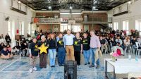 Brindaron una charla de concientización sobre seguridad vial en la Escuela Industrial.